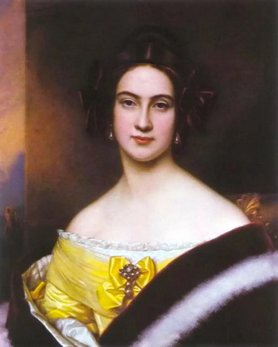 Bildnis der Mathilde Freiin von Jordan - Joseph Karl Stieler