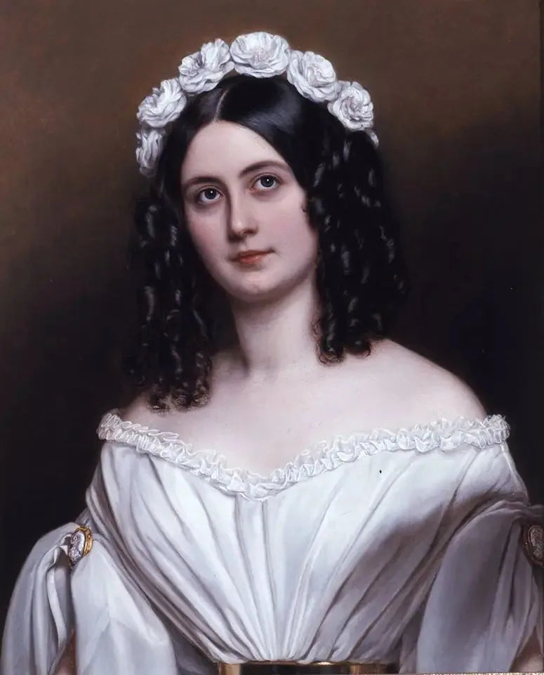 Bildnis der Rosalie Julie von Wüllerstorf-Urbair - Joseph Karl Stieler