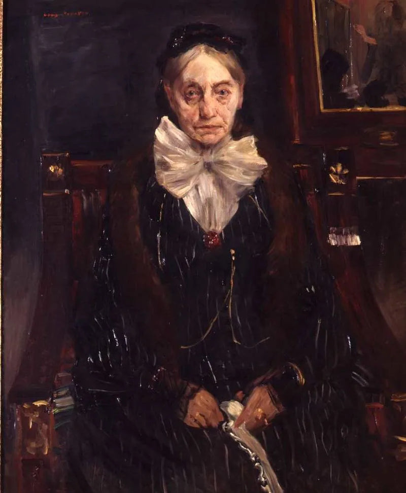 Bildnis der Schwiegermutter von Frau Schreiber - Lovis Corinth