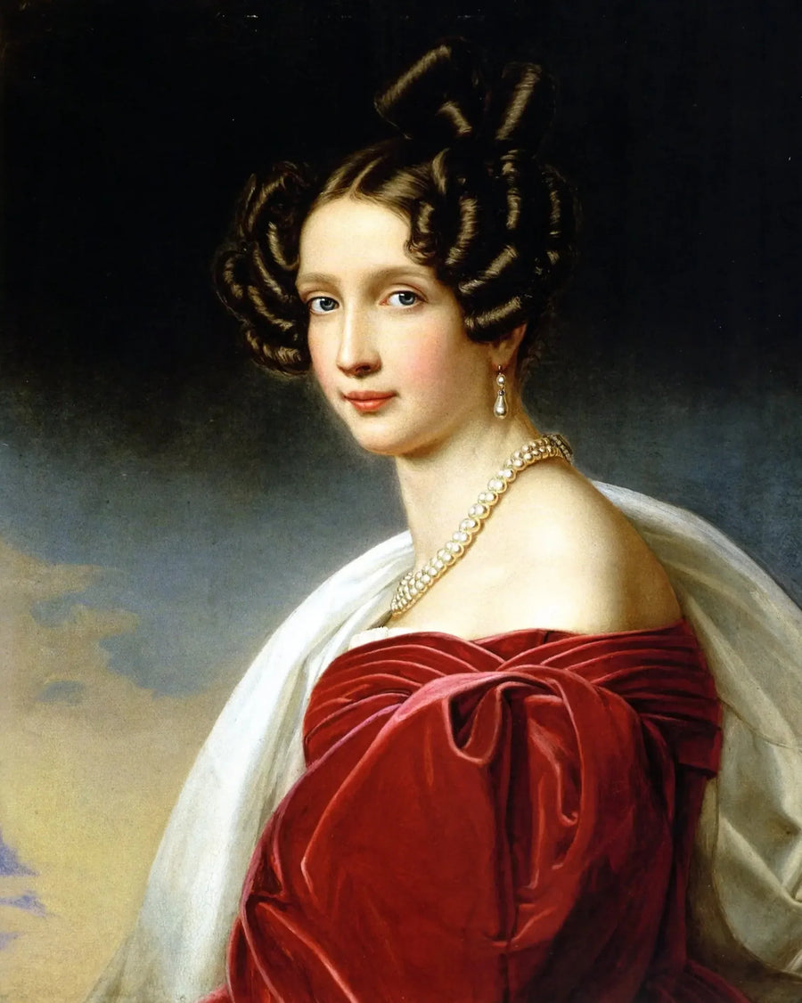 Bildnis der Sophie Prinzessin von Bayern - Joseph Karl Stieler