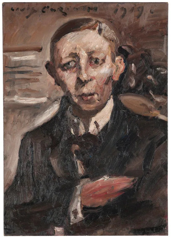 Bildnis Fritz Thieme - Lovis Corinth image 1 copie peinte à la main à l’huile