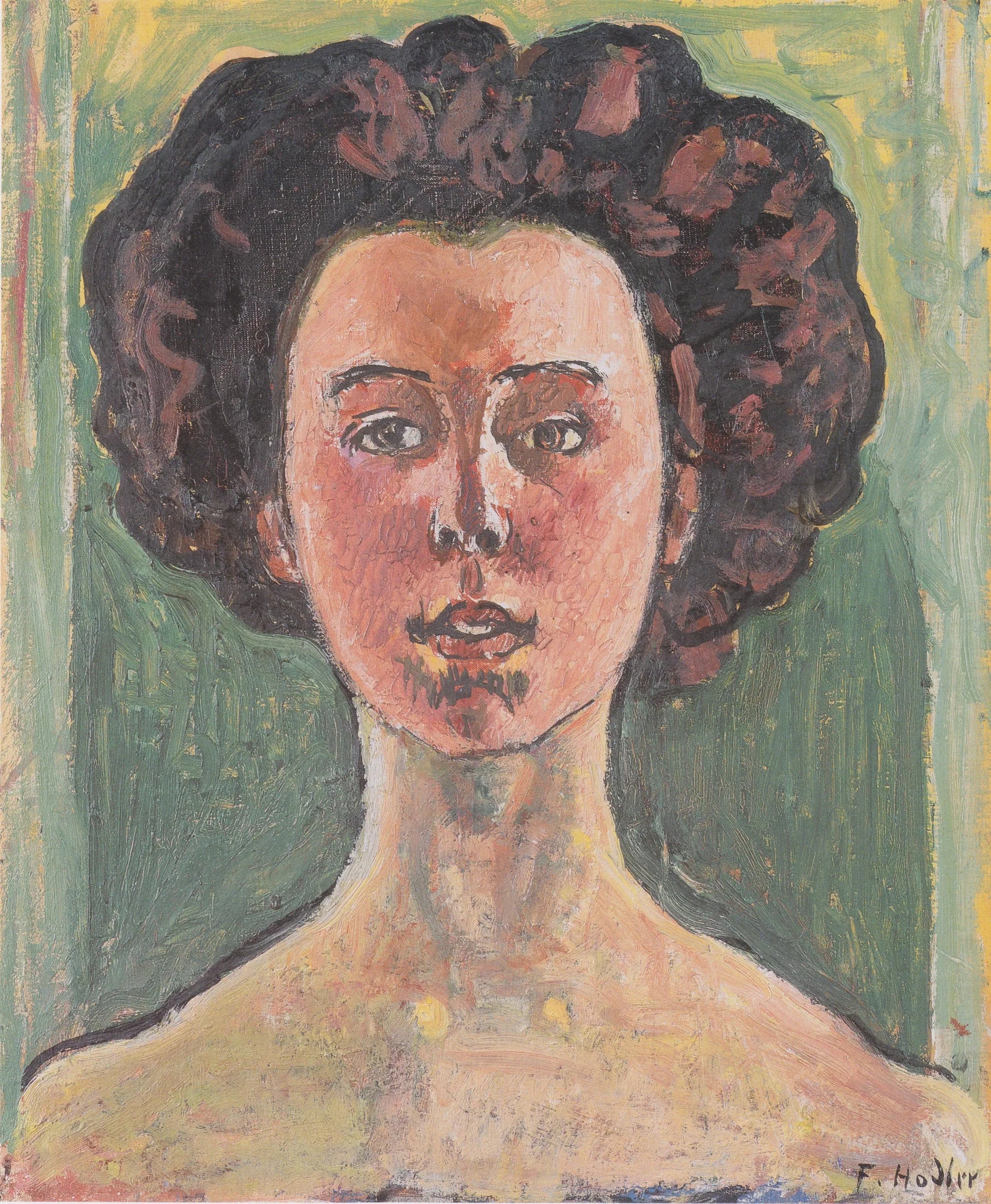 Bildnis Gertrud Müller - Ferdinand Hodler image 1 reproduction réalisée par Alpha Reproduction