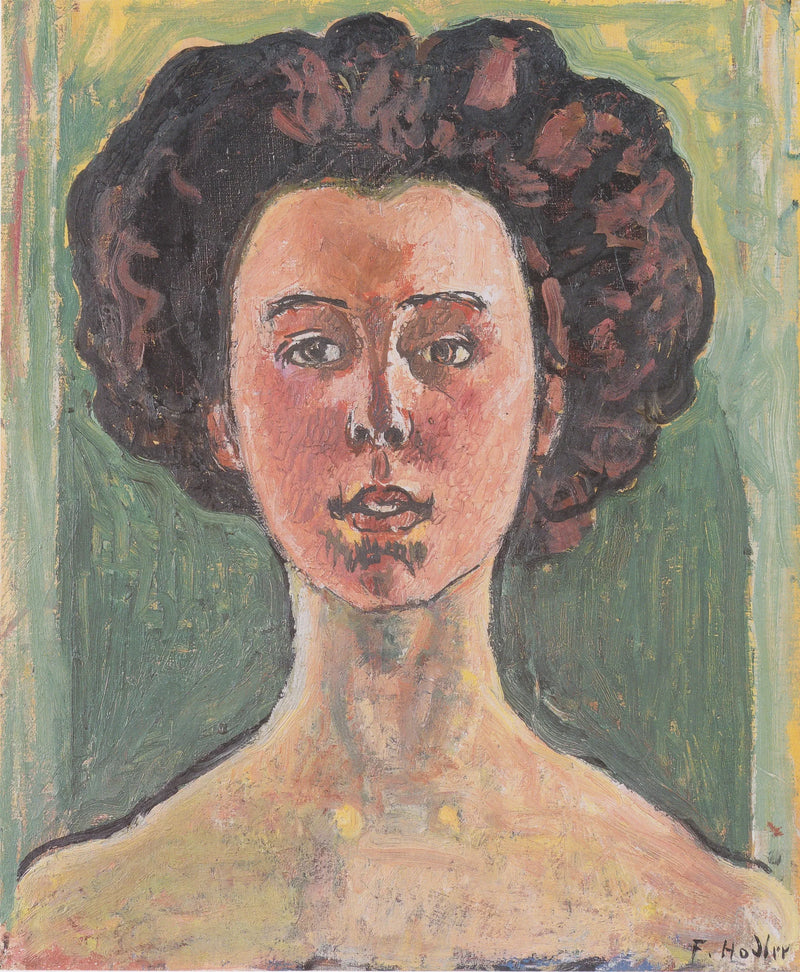 Bildnis Gertrud Müller - Ferdinand Hodler