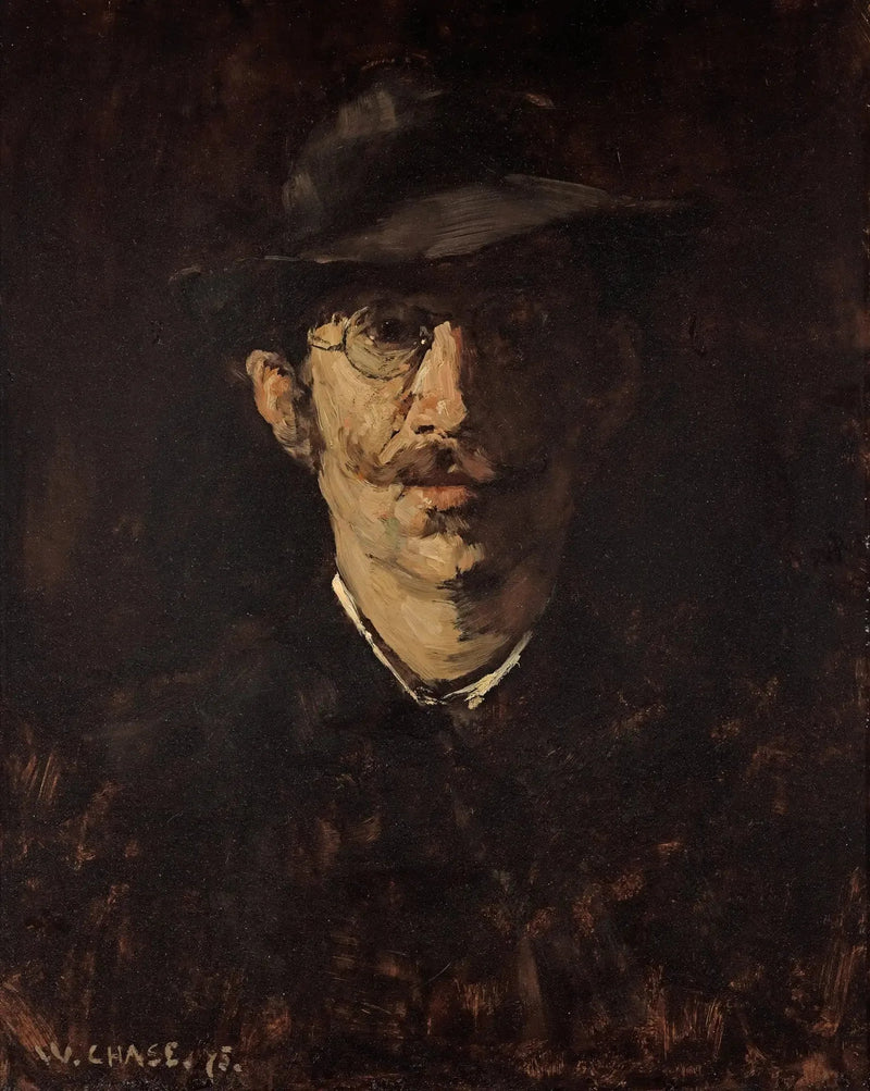 Bildnis Hugo von Habermann - William Merritt Chase