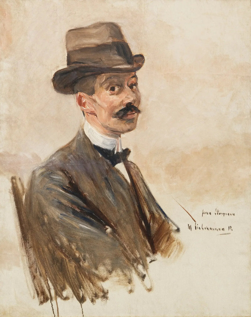 Bildnis Theodor Stoperan - Max Liebermann