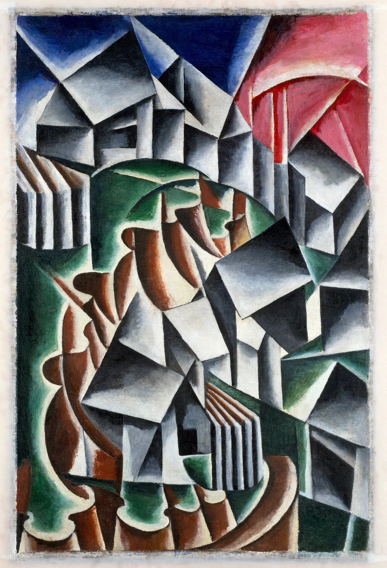 Birsk - Lioubov Popova image 1 copie de tableau peinte à la main