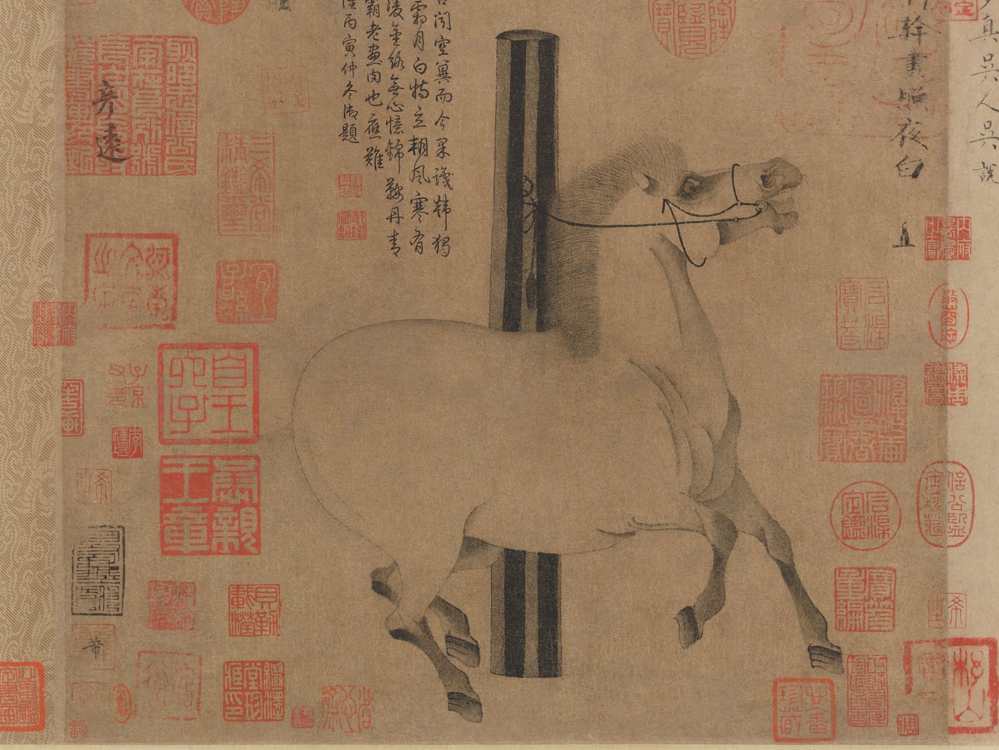 Blanc illuminant la nuit, Han Gan