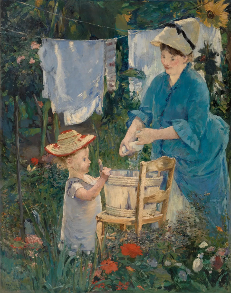 Blanchisserie (Le Linge) - Édouard Manet