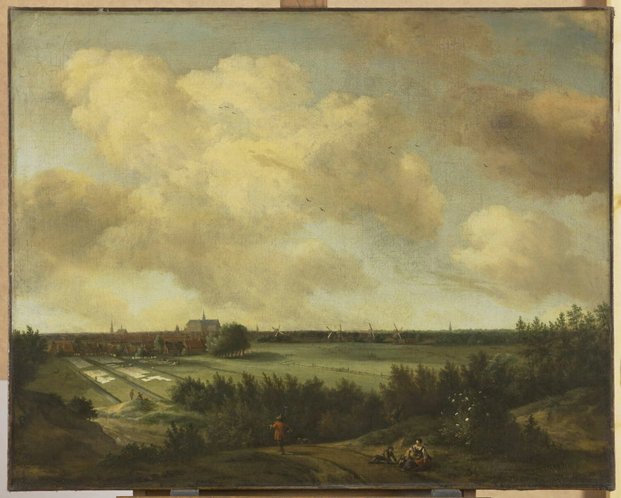 Les Blanchisseries d'Overveen, près de Haarlem - Jan I van der Meer