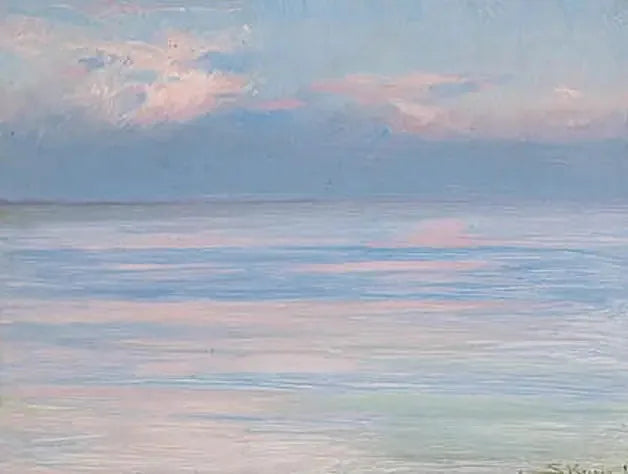 Bleu marine. - Peder Severin Krøyer image 1 copie peinte à la main à l’huile