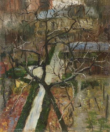 Blick aus dem Berliner Atelier - Lovis Corinth