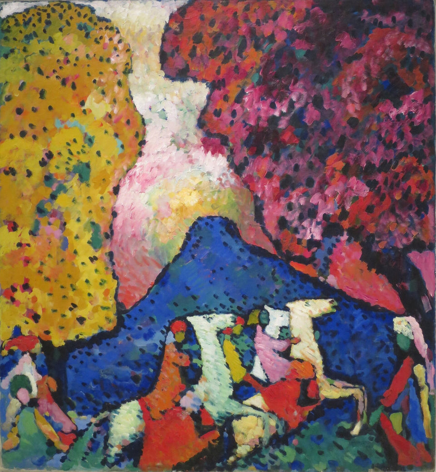 Montagne bleue - Vassily Kandinsky