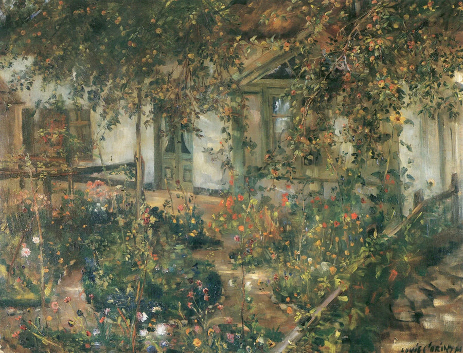 Blühender Bauerngarten - Lovis Corinth