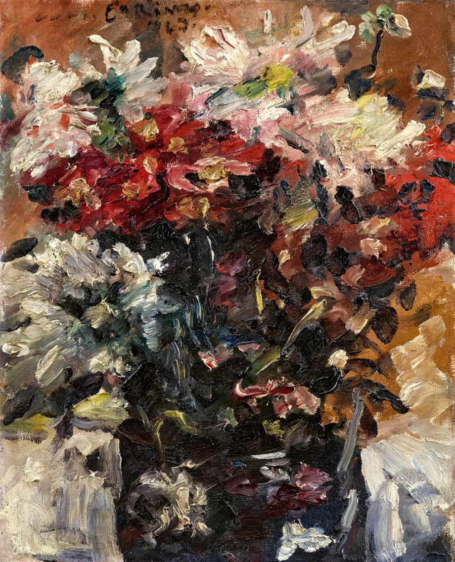 Blumen in Vase - Lovis Corinth