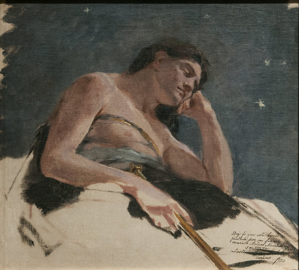 Boceto para La noche - Arturo Michelena
