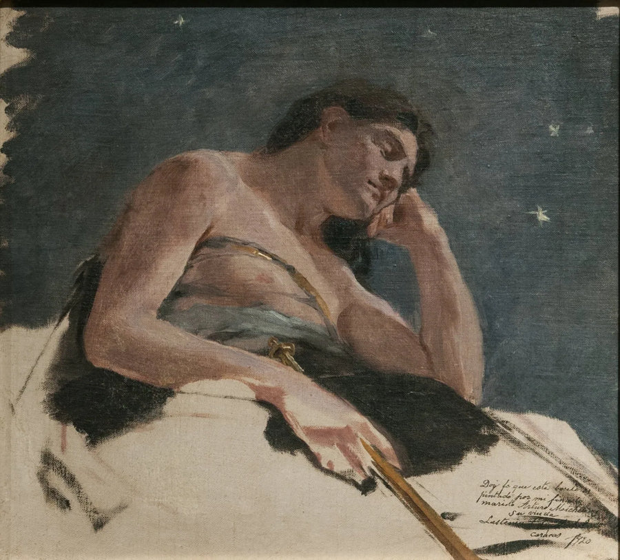 Boceto para La noche - Arturo Michelena image 1 reproduction réalisée par Alpha Reproduction
