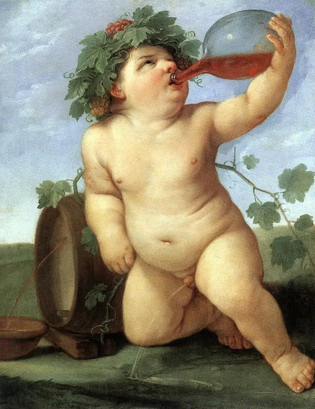 Boire du Bacchus - Guido Reni image 1 reproduction artisanale de tableau
