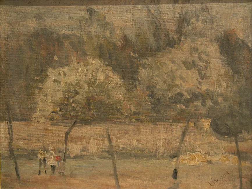 Bois de Boulogne - Eliseu Visconti image 1 reproduction d’œuvre d’art à l’huile