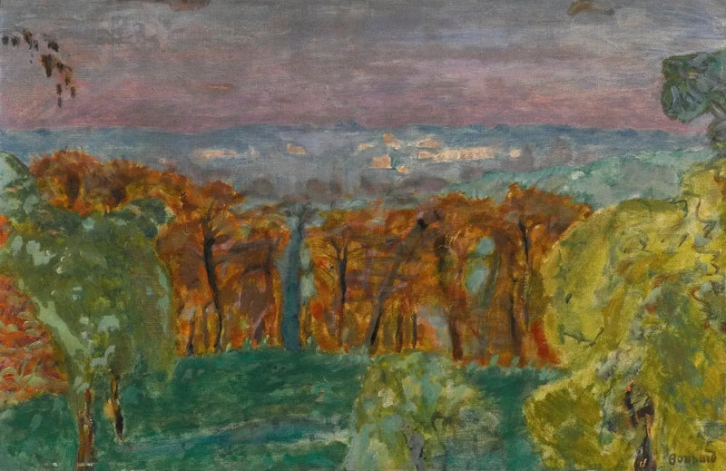 Bois en Automne - Pierre Bonnard