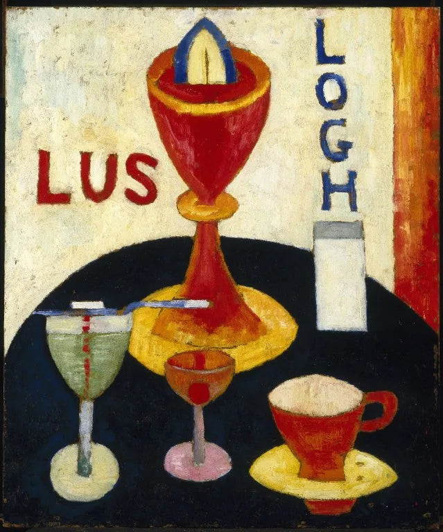 Boissons élégantes - Marsden Hartley image 1 reproduction artisanale de tableau