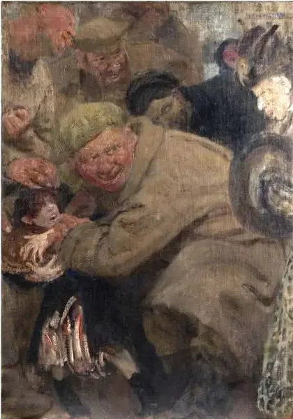 bolcheviks - Ilya Repin image 1 copie peinte à la main à l’huile