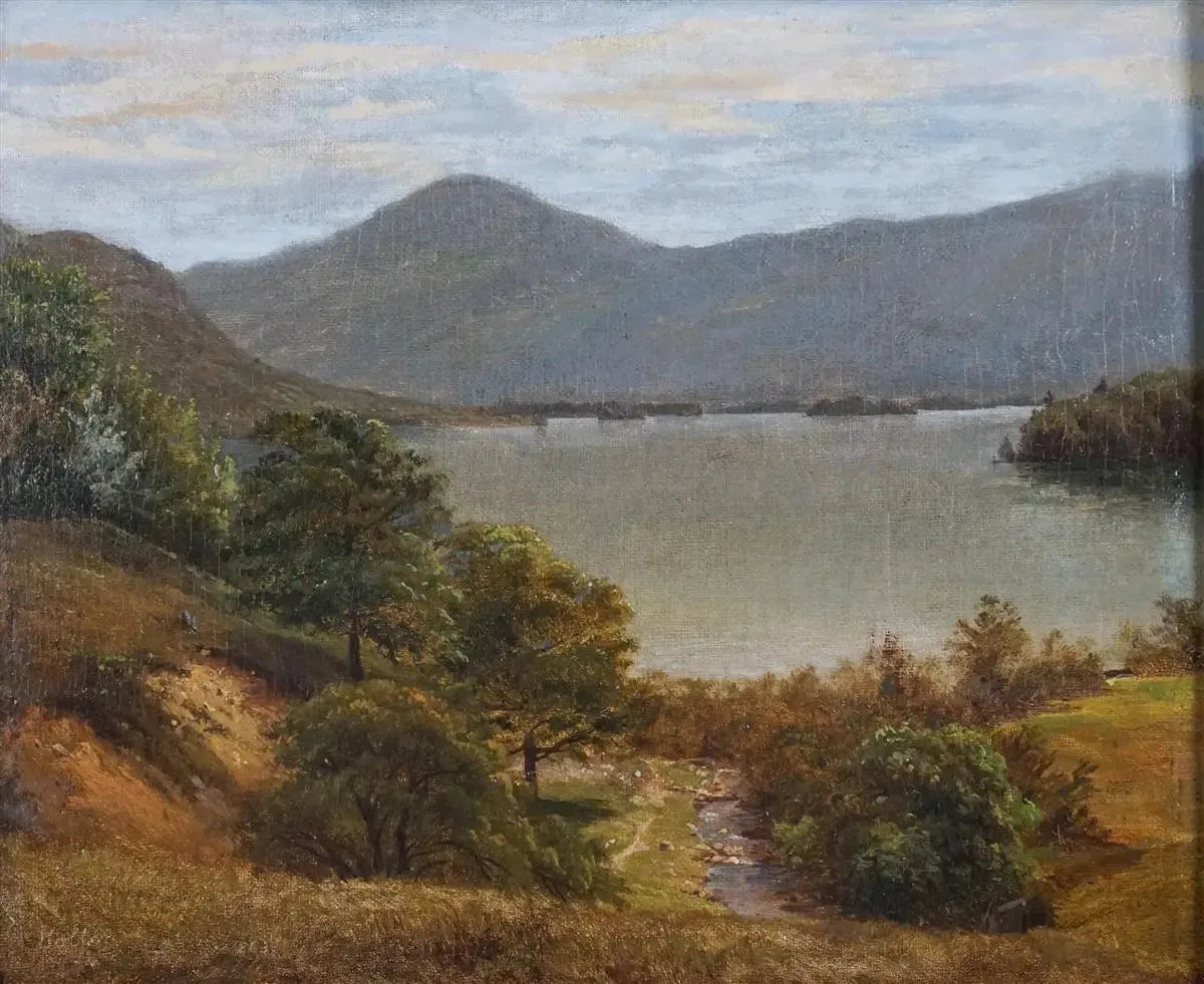 Bolton - Lac George - Asher Brown Durand image 1 copie de tableau peinte à la main