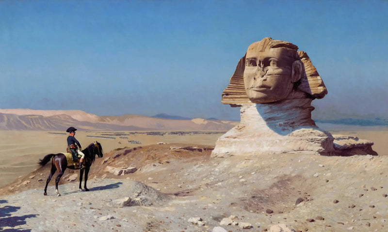 Bonaparte devant le Sphinx - Jean-Léon Gérôme