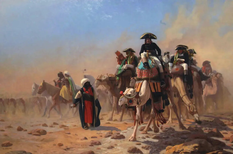 Bonaparte et son état-major en Égypte - Jean-Léon Gérôme