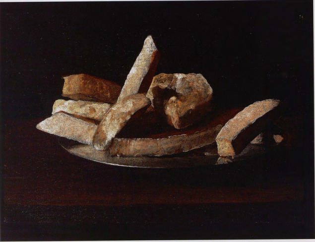 Bonbons sur un plateau d'argent - Francisco de Zurbarán image 1 copie peinte à la main à l’huile