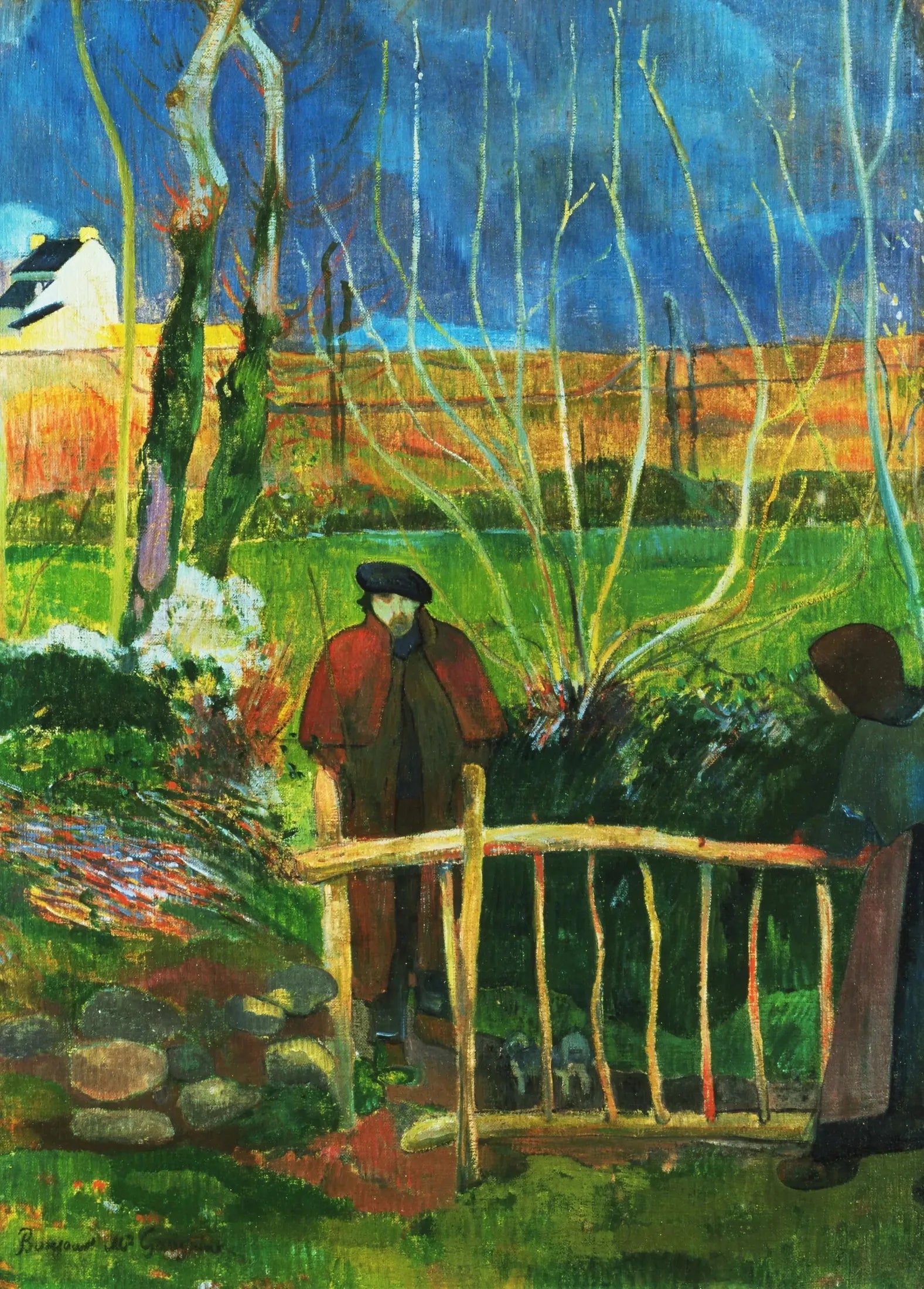 Bonjour Monsieur Gauguin - Paul Gauguin image 1 reproduction réalisée par Alpha Reproduction