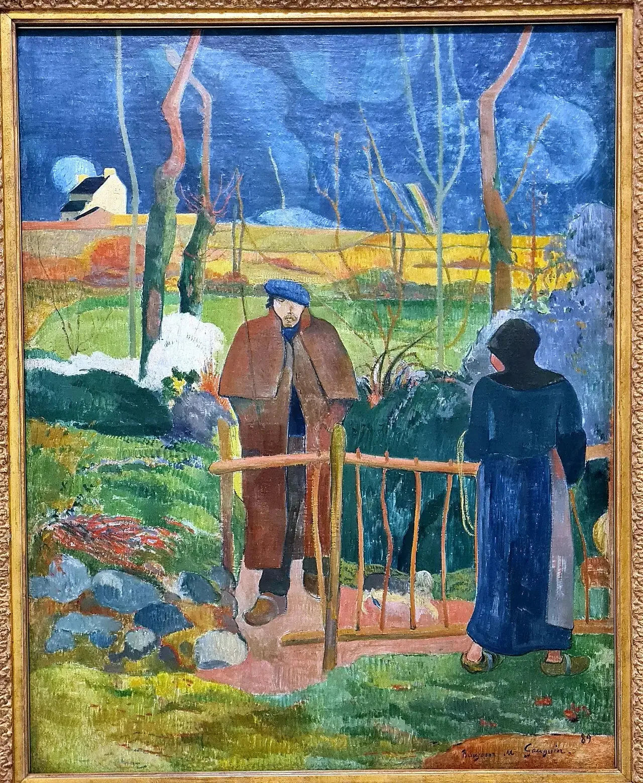 Bonjour Monsieur Gauguin - Paul Gauguin image 2 reproduction artisanale de tableau