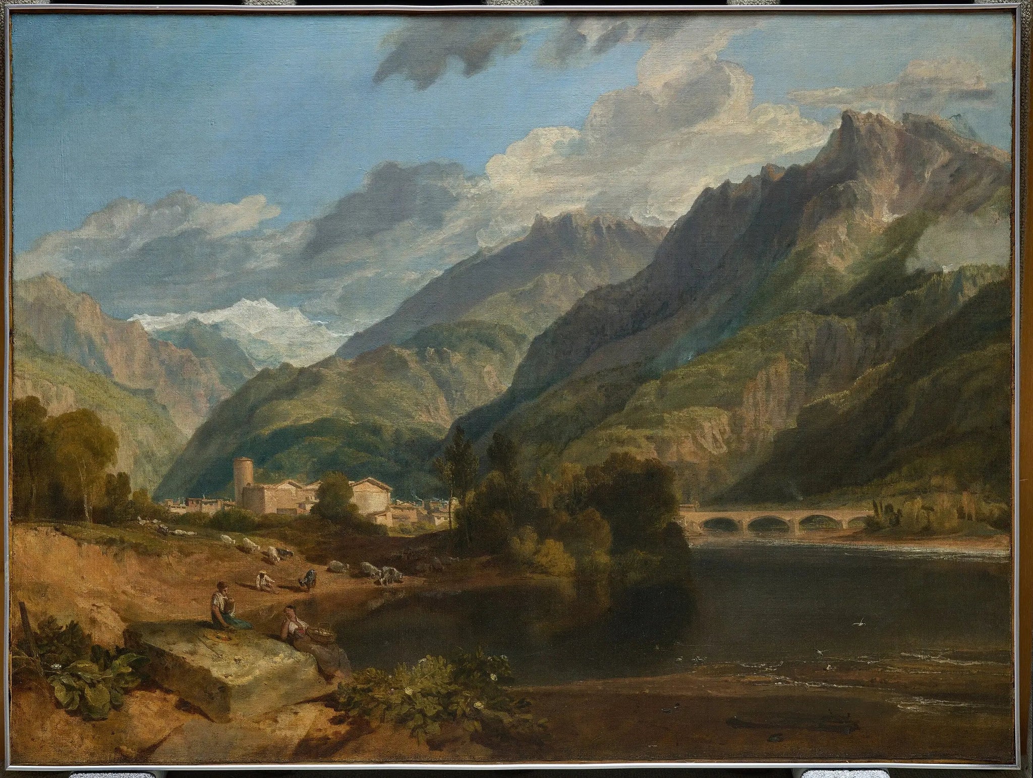Bonneville, Savoie - J. M. W. Turner image 1 reproduction d’œuvre d’art à l’huile
