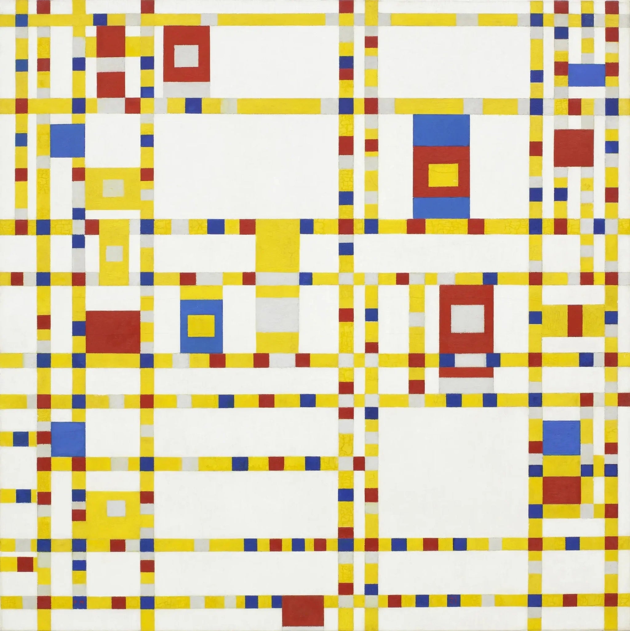 Boogie-Woogie de Broadway - Piet Mondrian image 1 reproduction de peinture à l’huile