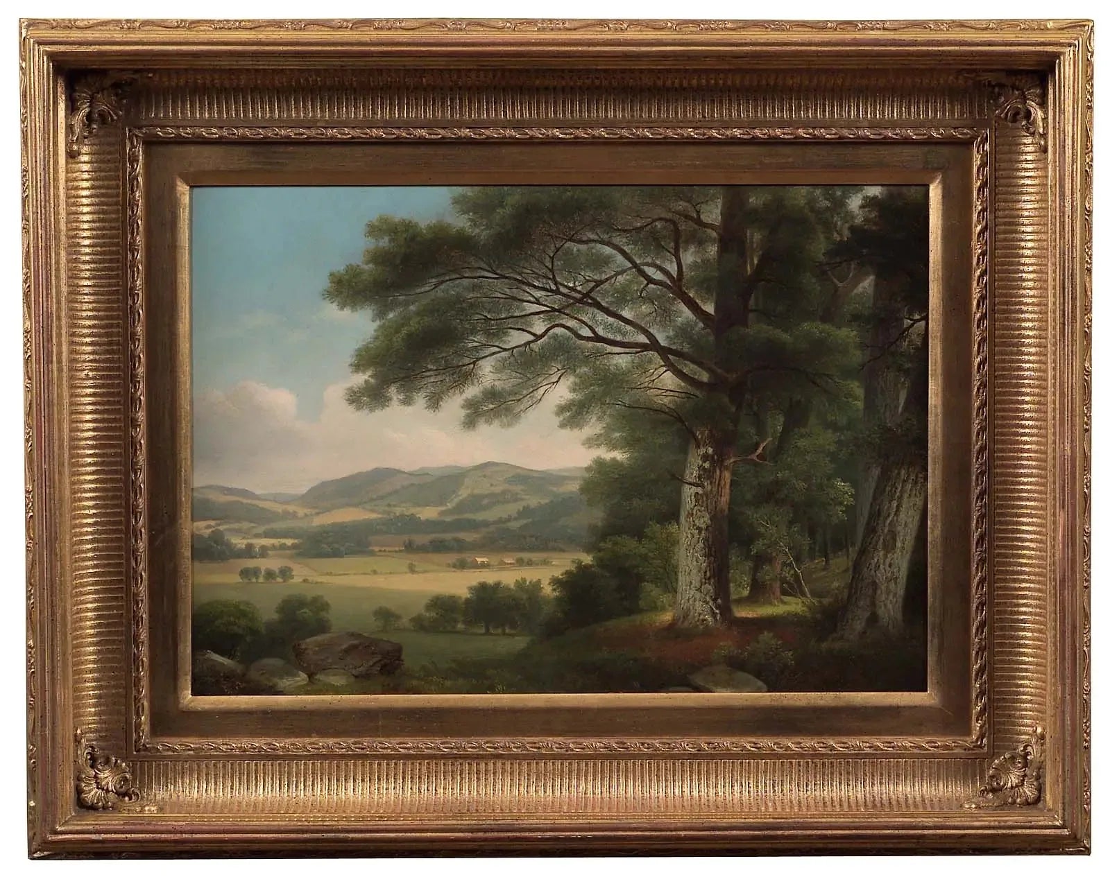 Bord de la forêt - Asher Brown Durand image 1 copie de tableau peinte à la main
