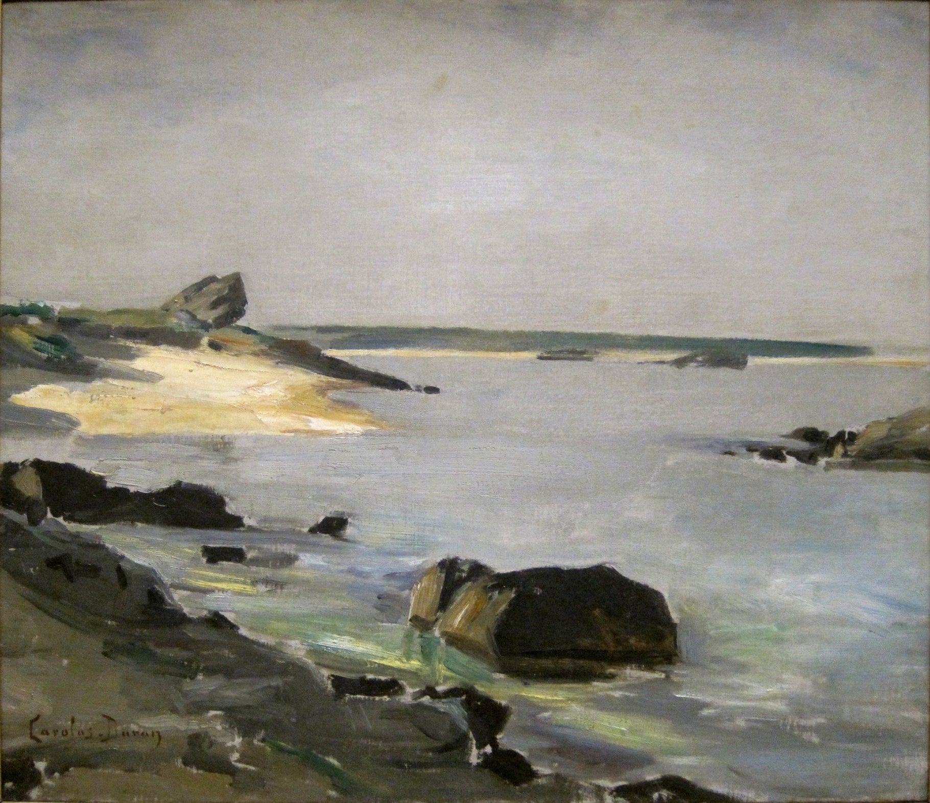 Bord de mer à Audresselles - Carolus-Duran image 1 reproduction d’œuvre d’art à l’huile