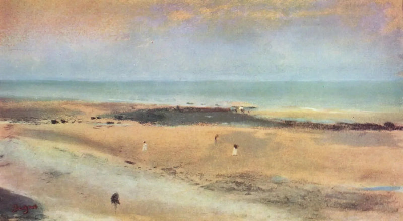Bord de mer à marée basse - Edgar Degas