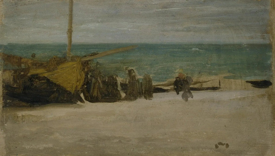 Bord de mer : gris et noir - James Abbott McNeill Whistler