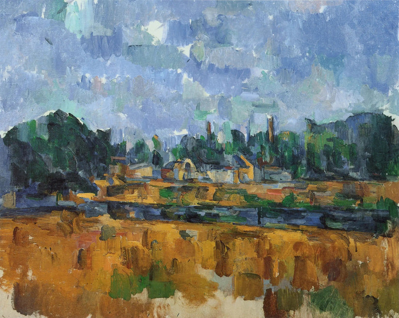 Bords d'une rivière - Paul Cézanne