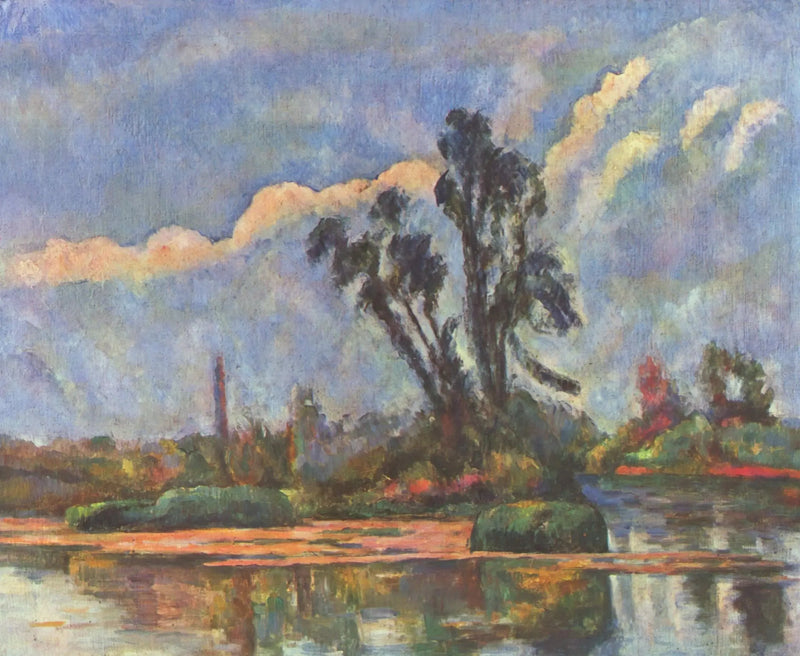 Bords de l'Oise - Paul Cézanne