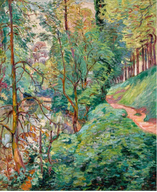 BORDS DE L'ORGE À ÉPIGNY - Armand Guillaumin image 1 copie peinte à la main à l’huile