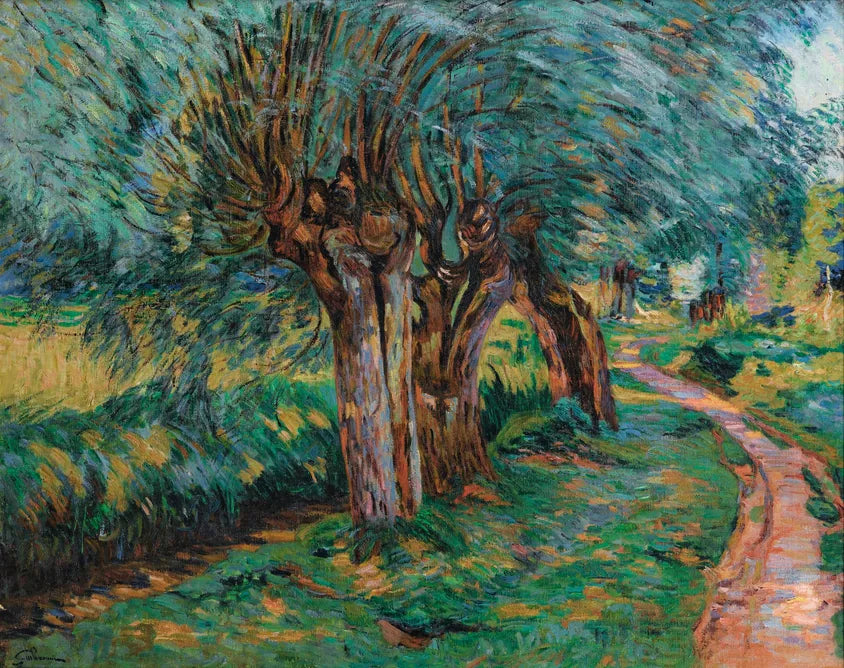 BORDS DE L'ORGE - Armand Guillaumin image 1 reproduction de peinture à l’huile