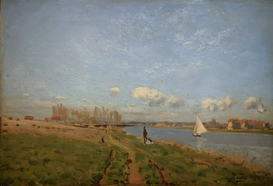 Bords de la Seine à Argenteuil - Alfred Sisley