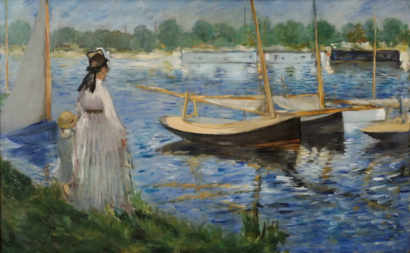 Bords de Seine à Argenteuil - Édouard Manet
