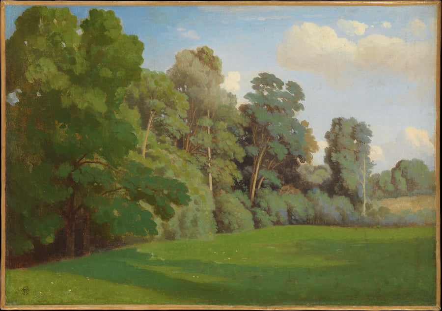 Bordure d'un bois - Théodore Caruelle d'Aligny