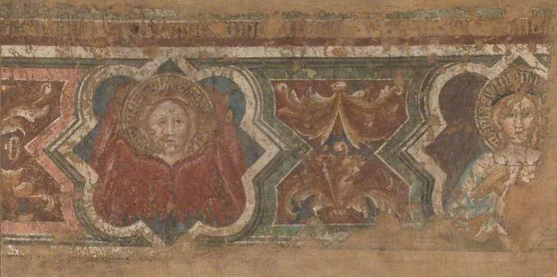 Bordure décorative - Spinello Aretino image 1 copie peinte à la main à l’huile