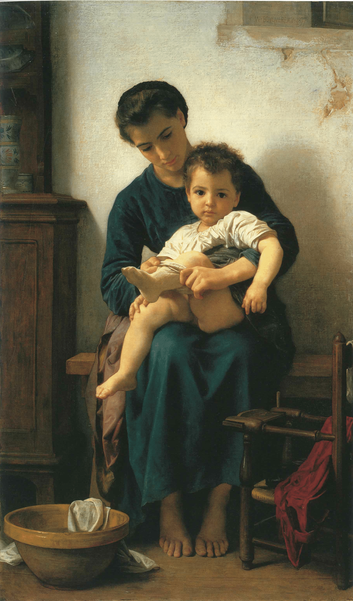 La Grande Sœur - Bouguereau