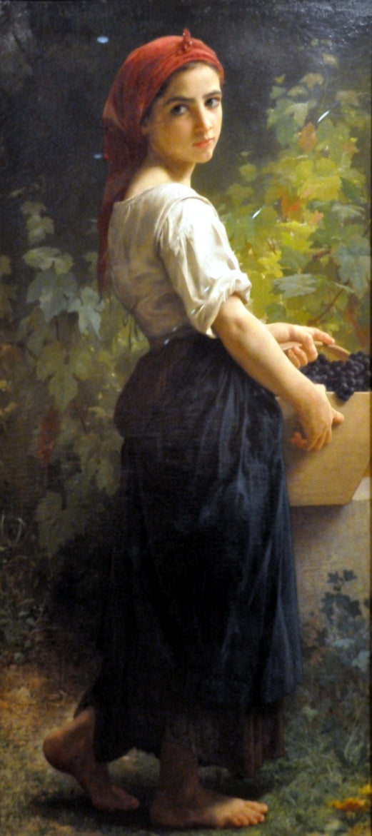 Jeune fille aux raisins (1904) - Bouguereau
