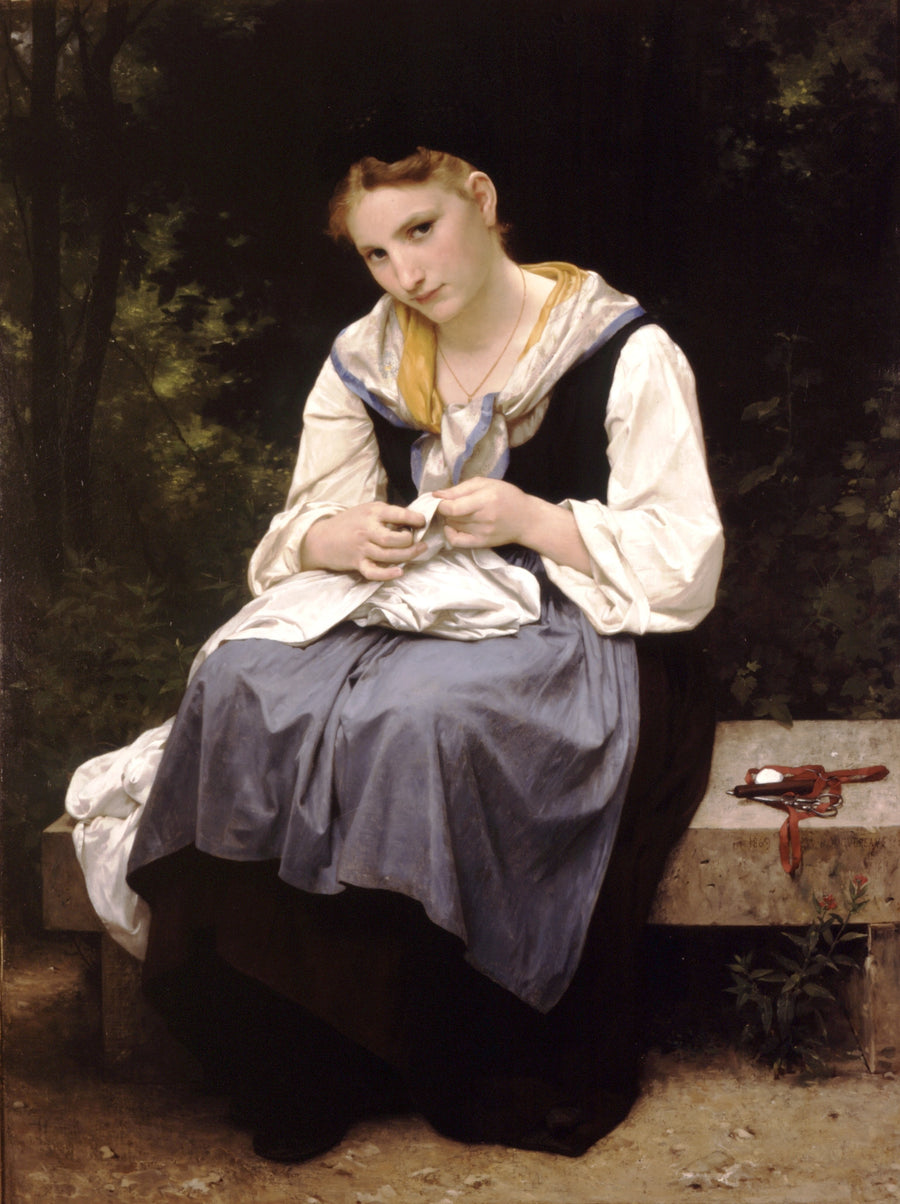 Jeune ouvrière (1869) - Bouguereau