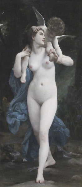 La Jeunesse et l’Amour, réduction, William-Adolphe Bouguereau, 1877