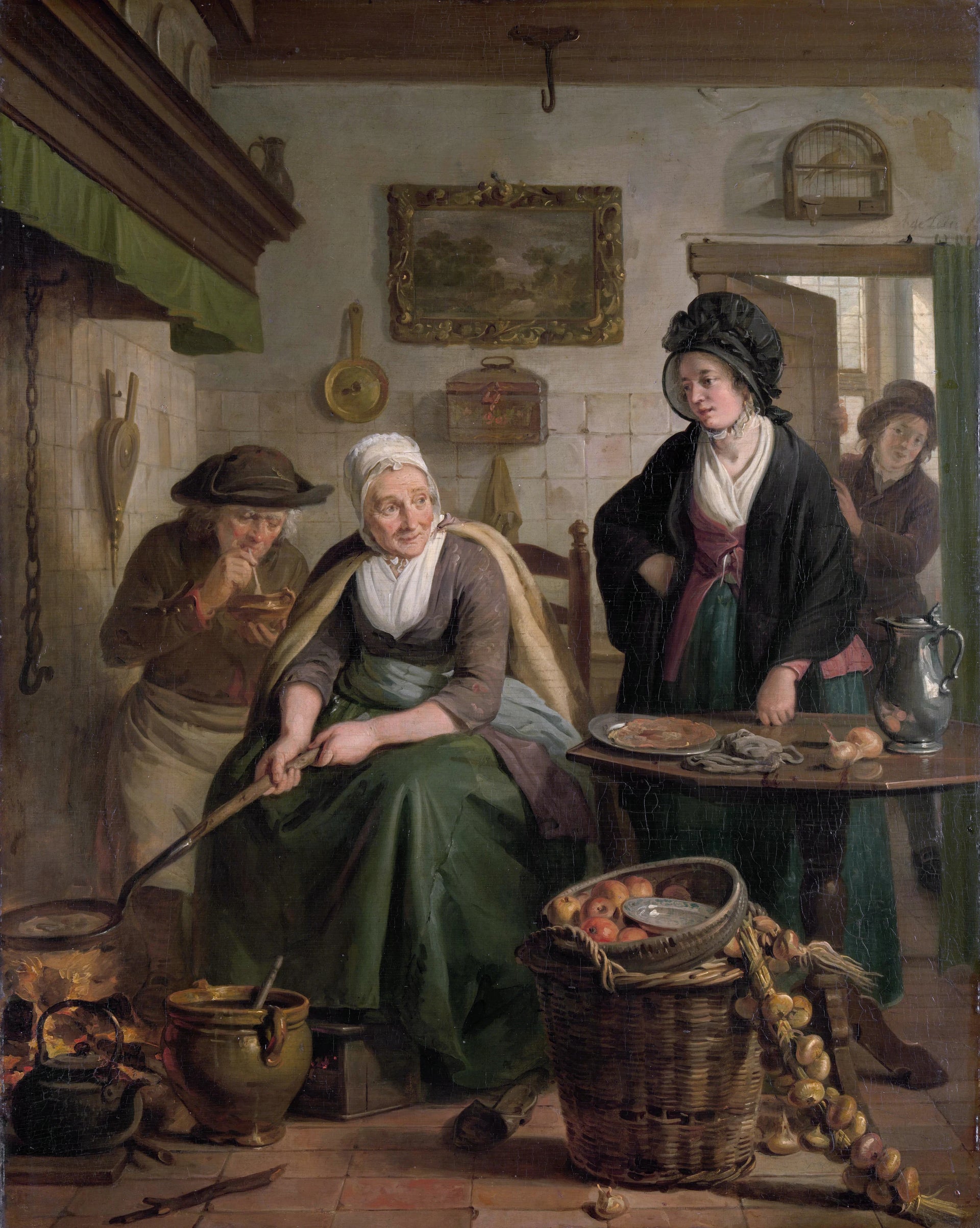 Le boulanger aux biscuits - Adriaan de Lelie